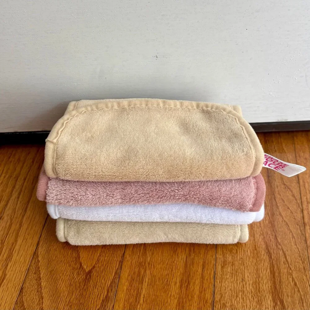 Erase Your Face Supersoft Reusable Makeup Removing Wash Cloths 4 Pack